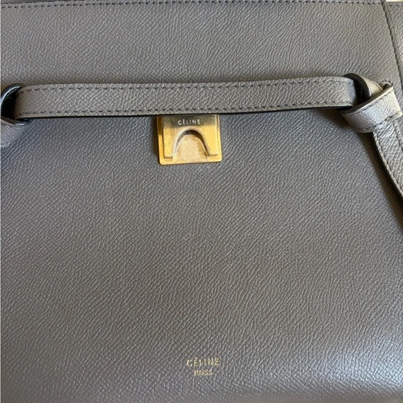 Elegant Gray Women's Handbag - Picture 12 of 13